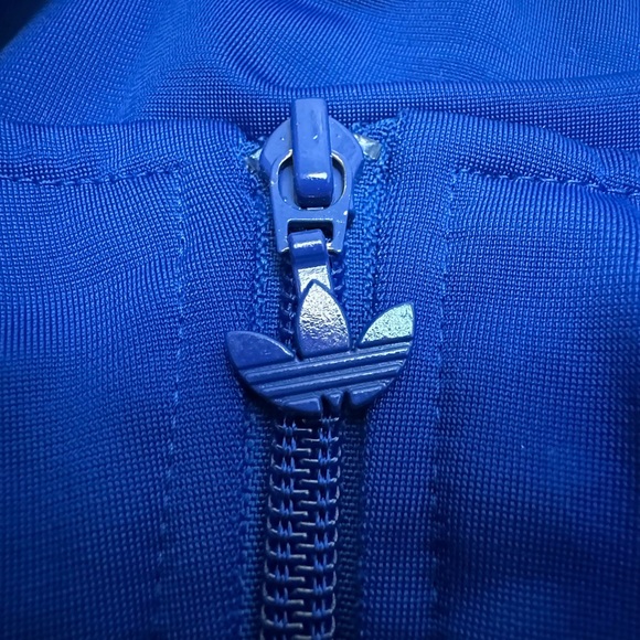 Adidas Originals Womens Firebird Track Jacket [Blue Pink Trefoil Logo Size S] - Picture 8 of 9